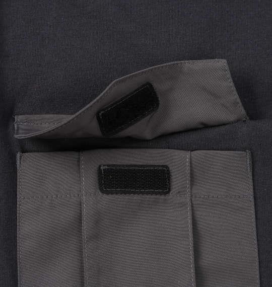 大きいサイズ メンズ Coleman USAコットン ポケット付 半袖 Tシャツ チャコール 1278-5516-2 3L 4L 5L 6L 8L
