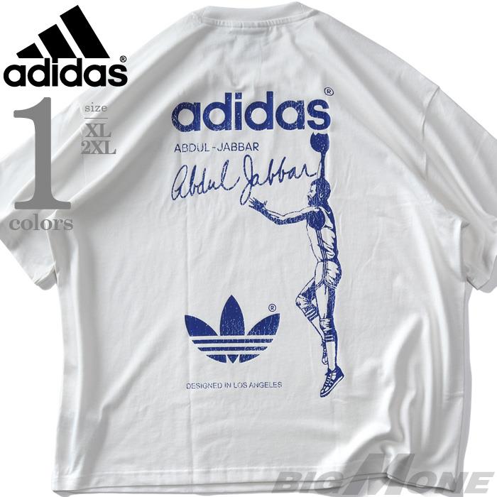 大きいサイズ メンズ ADIDAS アディダス プリント 半袖 Tシャツ JABBAR TEE USA直輸入 jd5192
