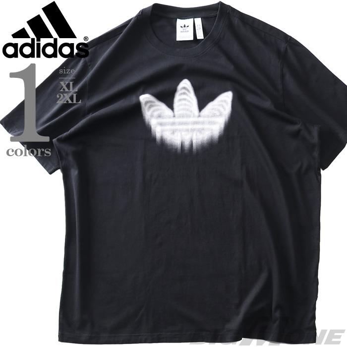 大きいサイズ メンズ ADIDAS アディダス プリント 半袖 Tシャツ SKELETON TR TEE USA直輸入 ji5871