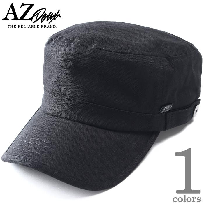 大きいサイズ メンズ AZ DEUX へリンボン ワーク キャップ 帽子 春夏新作 5683-728z