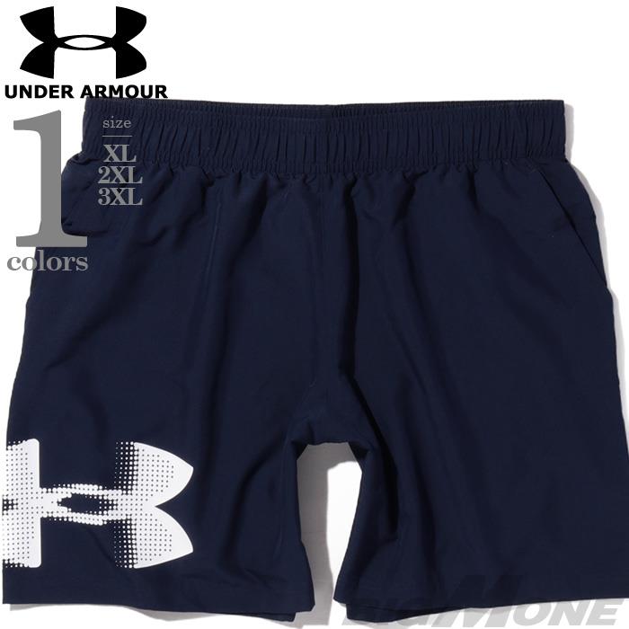 大きいサイズ メンズ UNDER ARMOUR アンダーアーマー テック ウーブン グラフィック ショートパンツ USA直輸入 1390046-410