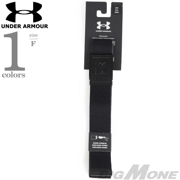大きいサイズ メンズ UNDER ARMOUR アンダーアーマー ストレッチ ウェビング ベルト USA直輸入 1383935-001