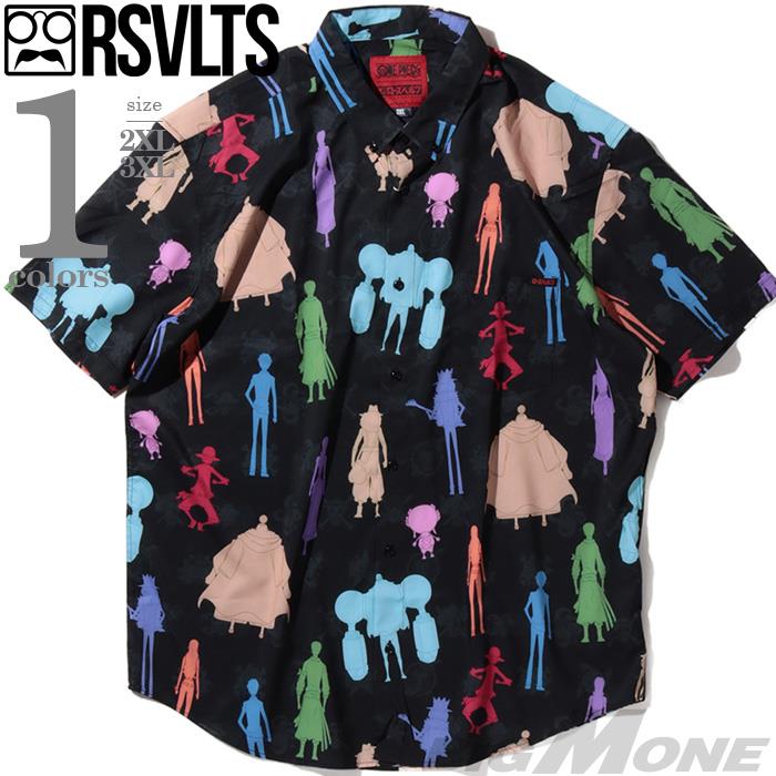 大きいサイズ メンズ RSVLTS ローズベルツ 半袖 ボタンダウン シャツ ONE PIECE KUNUFLEX SS SHIRT USA直輸入 btn-op-wego