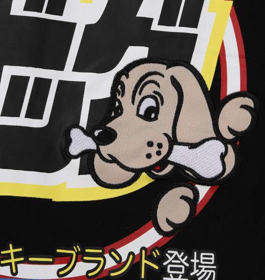 大きいサイズ メンズ GALFY スーパードッグ 半袖 Tシャツ ブラック 1258-5370-2 3L 4L 5L 6L