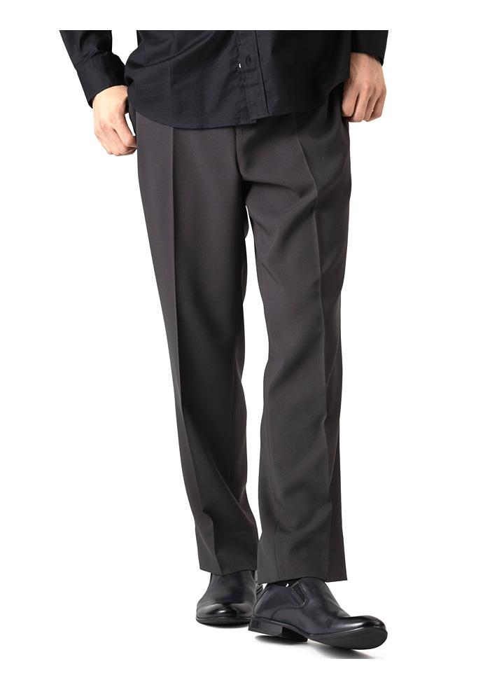 大きいサイズ メンズ Park Avenue ウエストマジック ストレッチ ノータック パンツ スラックス ウォッシャブル 秋冬新作 120-15802 【t2502】
