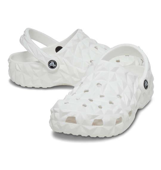 大きいサイズ メンズ crocs サンダル CLASSIC GEOMETRIC CLOG ホワイト 1240-5340-1 M11 M12 M13