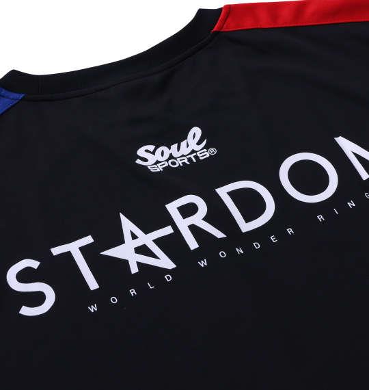 大きいサイズ メンズ SOUL SPORTS×STARDOM 5STAR-GP2025大会 半袖 Tシャツ ブラック 1278-5274-1 3L 4L 5L 6L 8L