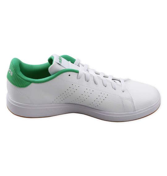 大きいサイズ メンズ adidas スニーカー ADVANCOURT BASE 2.0 U フットウェアホワイト 1240-5337-1 29 30 31 32