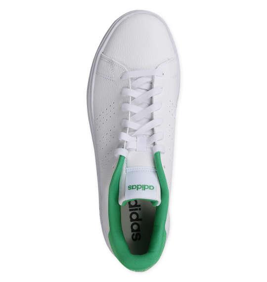 大きいサイズ メンズ adidas スニーカー ADVANCOURT BASE 2.0 U フットウェアホワイト 1240-5337-1 29 30 31 32