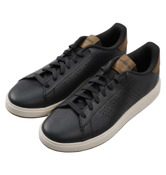 大きいサイズ メンズ adidas スニーカー ADVANCOURT BASE 2.0 U カーボン 1240-5337-2 29 30 31 32