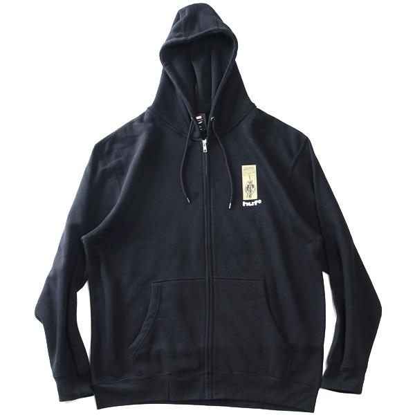 大きいサイズ メンズ HUF ハフ ｘ MARVEL マーベル スパイダーマン フルジップ パーカー SPIDER-MAN ARACHKNIGHT FZ HOODIE USA直輸入 pf00825