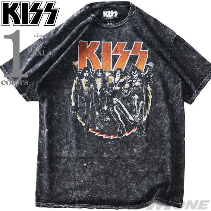 大きいサイズ メンズ KISS キッス マシーンウォッシュ 半袖 Tシャツ USA直輸入 kiss-llc