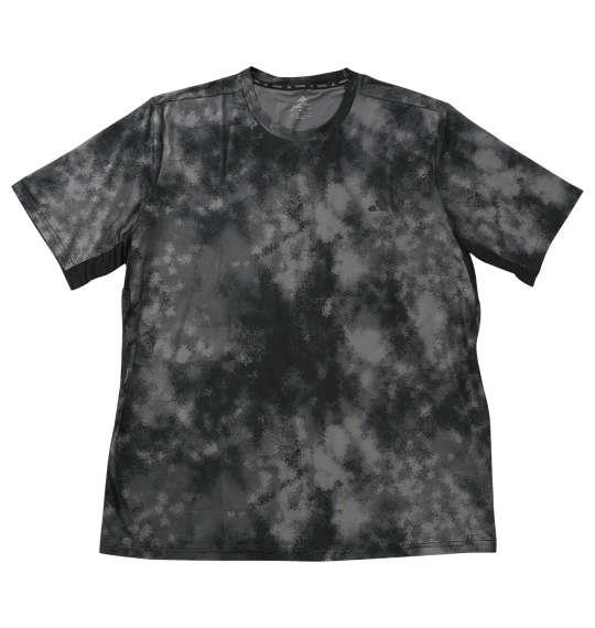 大きいサイズ メンズ adidas SEA AOP 半袖 Tシャツ ブラック 1248-5301-2 4XL 5XL