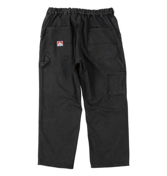 大きいサイズ メンズ BEN DAVIS ツイル ペインター パンツ ブラック 1274-5355-2 3L 4L 5L 6L