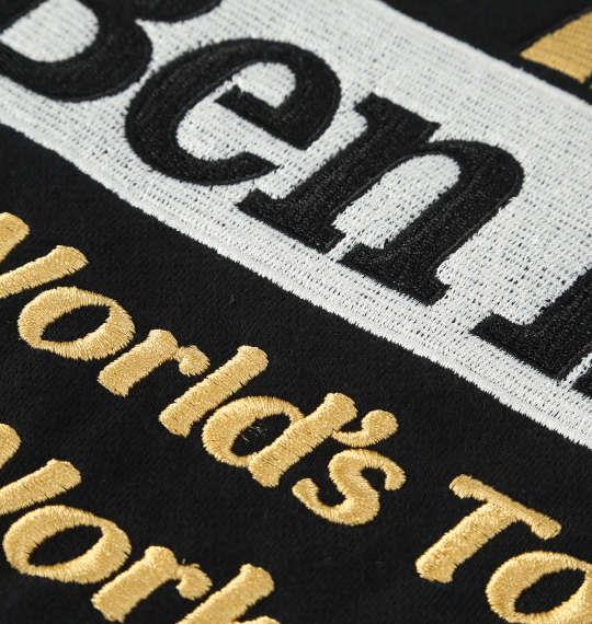 大きいサイズ メンズ BEN DAVIS レーベル刺繍 プル パーカー ブラック 1278-5612-2 3L 4L 5L 6L