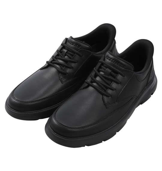 大きいサイズ メンズ SKECHERS カジュアルシューズ SLIP-INS ARCH FIT GARZA ブラック 1240-5364-1 30 31 32
