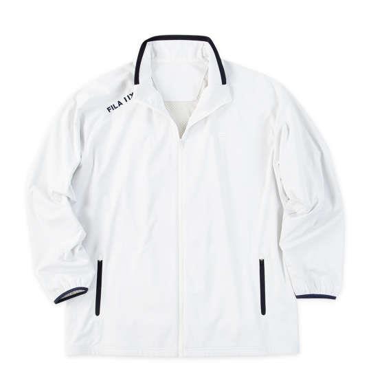 大きいサイズ メンズ FILA GOLF 4WAY ライト ボンディング ブルゾン ホワイト 1273-5320-1 3L 4L 5L 6L