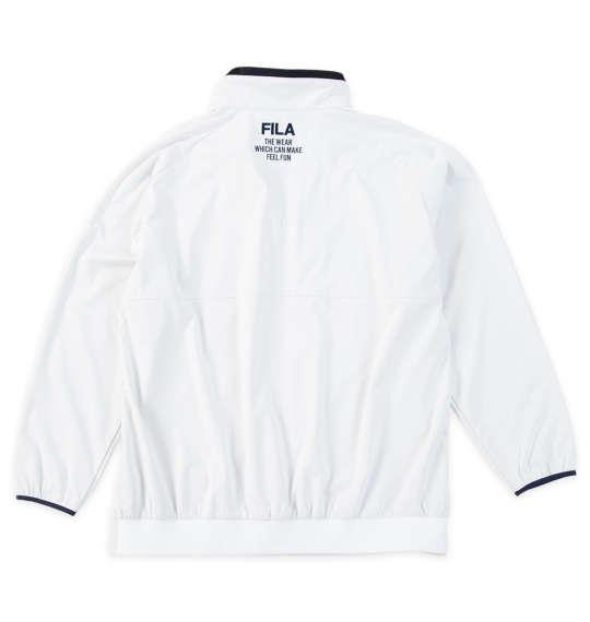 大きいサイズ メンズ FILA GOLF 4WAY ライト ボンディング ブルゾン ホワイト 1273-5320-1 3L 4L 5L 6L