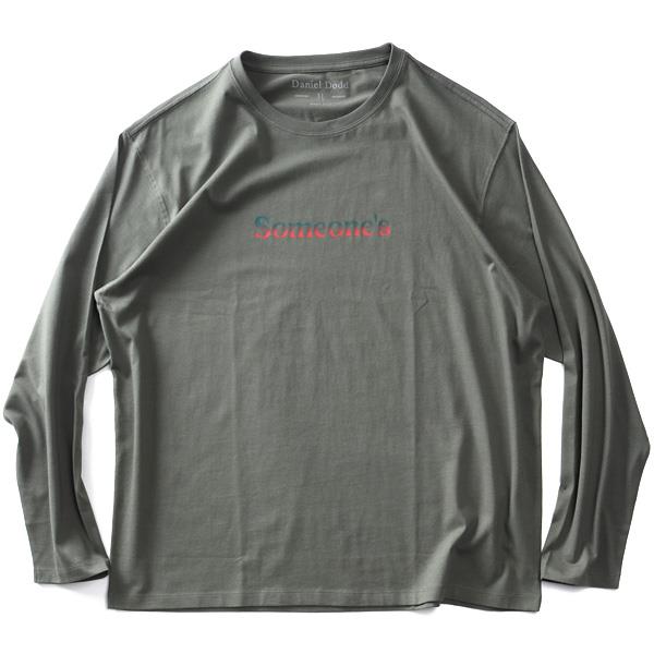 【max8】大きいサイズ メンズ DANIEL DODD プリント ロング Tシャツ 全8色 秋冬新作 azt-2504pt1 【t2502】