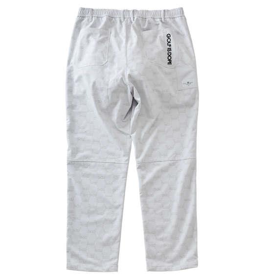 大きいサイズ メンズ SY32 by SWEET YEARS フロッキー ストレッチ ロング パンツ ライトグレー 1274-5367-1 3L 4L 5L 6L