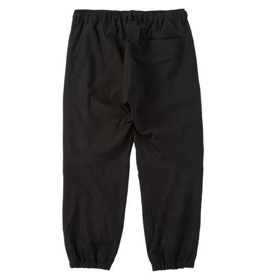 大きいサイズ メンズ OUTDOOR PRODUCTS ポリストレッチ撥水防風 裏フリース クライミング ジョガー パンツ ブラック 1254-5300-2 3L 4L 5L 6L 7L 8L