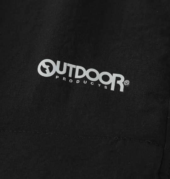 大きいサイズ メンズ OUTDOOR PRODUCTS ポリストレッチ撥水防風 裏フリース クライミング ジョガー パンツ ブラック 1254-5300-2 3L 4L 5L 6L 7L 8L