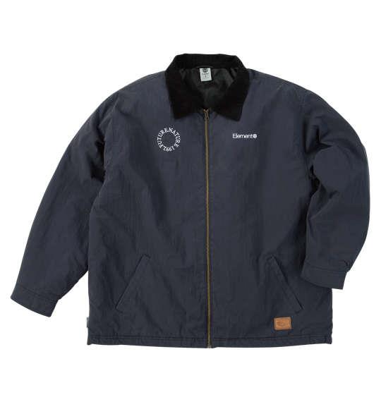 大きいサイズ メンズ ELEMENT DUTY BUDDY 薄中綿 ブルゾン ブラック 1273-5305-2 3L 4L 5L 6L