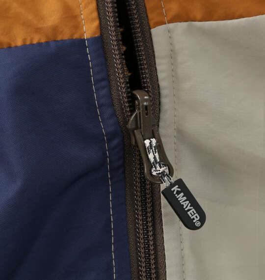 【max8】大きいサイズ メンズ KRIFF MAYER ひっくり フルジップ パーカー ジャケット マルチカラー 1273-5340-3 3L 4L 5L 6L 8L