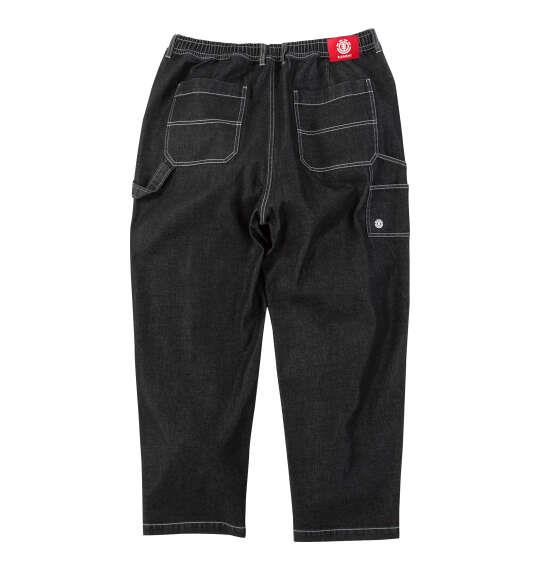 大きいサイズ メンズ ELEMENT SHOD デニム ペインター パンツ ブラック 1274-5330-2 3L 4L 5L 6L