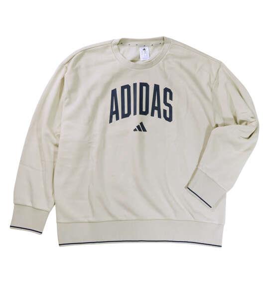 大きいサイズ メンズ adidas CLG クルー スウェット ワンダーアルミナ 1248-5302-1 4XL 5XL