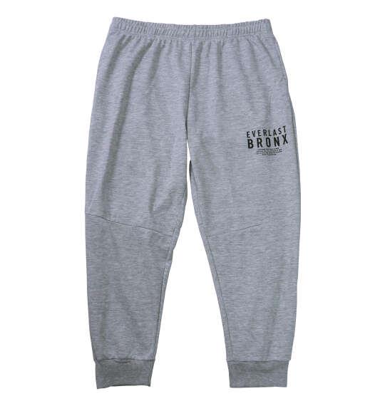 大きいサイズ メンズ EVERLAST TC ダンボール ロング パンツ ライトグレー 1274-5397-3 3L 4L 5L 6L