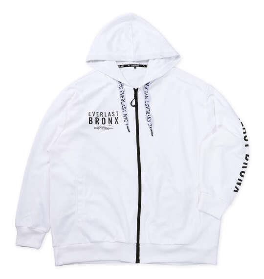 大きいサイズ メンズ EVERLAST TC ダンボール ジャケット ホワイト 1278-5687-1 3L 4L 5L 6L