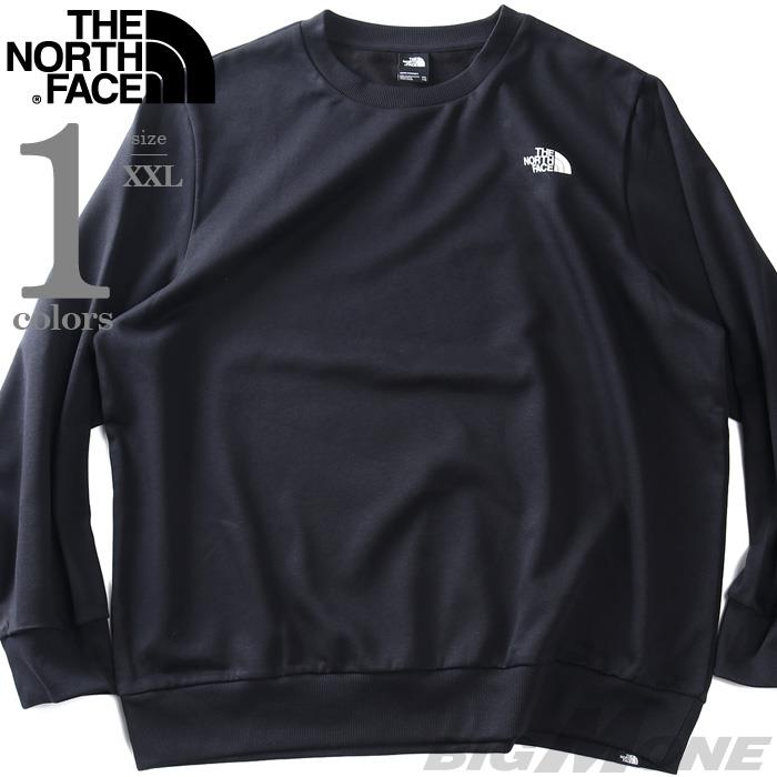 大きいサイズ メンズ THE NORTH FACE ノースフェイス ロゴプリント トレーナー SIMPLE DOME CREW USA直輸入 nf0a89fb-jk3