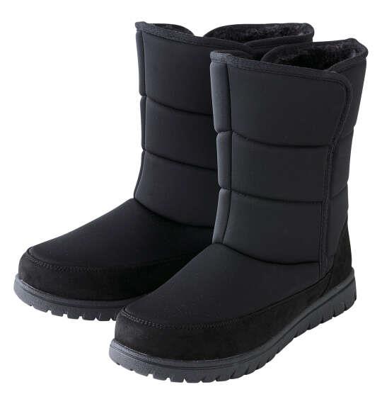 大きいサイズ メンズ North Date ロング スノーブーツ ブラック 1240-5380-1 30 31 32