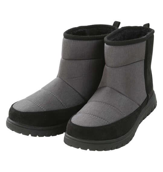 大きいサイズ メンズ North Date スノーブーツ グレー 1240-5381-1 30 31 32