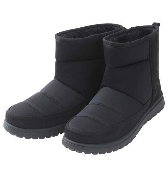 大きいサイズ メンズ North Date スノーブーツ ブラック 1240-5381-2 30 31 32