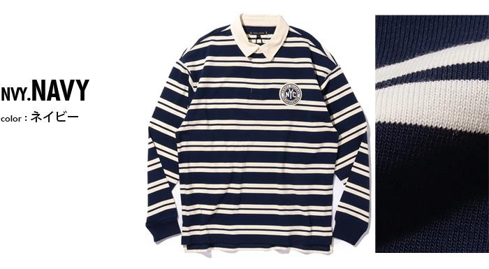 大きいサイズ メンズ TOMMY HILFIGER トミーヒルフィガー 長袖 ラガーシャツ ポロシャツ USA直輸入 mw0mw39682