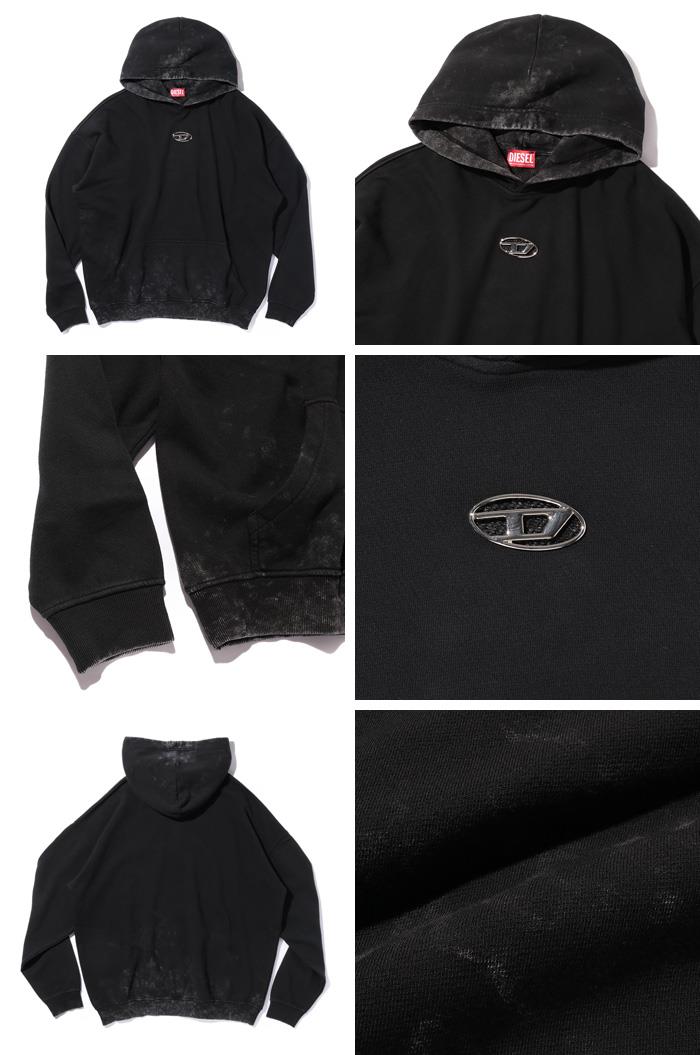 大きいサイズ メンズ DIESEL ディーゼル プルオーバー パーカー 直輸入品 a19416