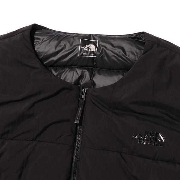大きいサイズ メンズ THE NORTH FACE ノースフェイス ノーカラー ダウン ジャケット USA直輸入 nj1dr00a
