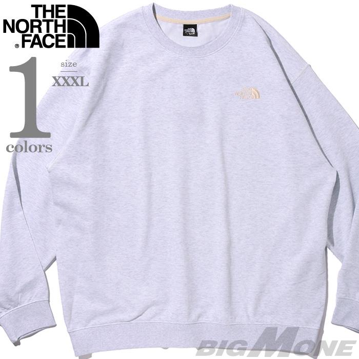 大きいサイズ メンズ THE NORTH FACE ノースフェイス ロゴ刺繍 トレーナー USA直輸入 nm5mr00b