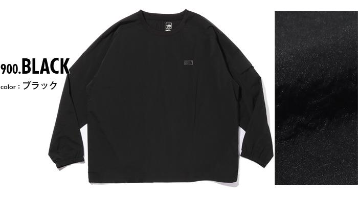大きいサイズ メンズ THE NORTH FACE ノースフェイス ラウンドネック ルーズフィット 長袖 Tシャツ USA直輸入 nm5mr02a
