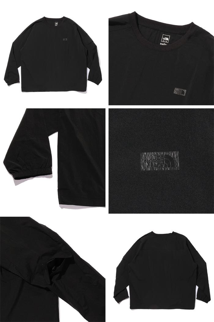 大きいサイズ メンズ THE NORTH FACE ノースフェイス ラウンドネック ルーズフィット 長袖 Tシャツ USA直輸入 nm5mr02a