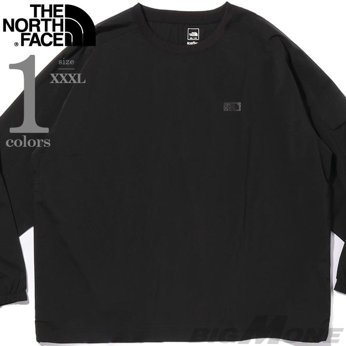 大きいサイズ メンズ THE NORTH FACE ノースフェイス ラウンドネック ルーズフィット 長袖 Tシャツ USA直輸入 nm5mr02a