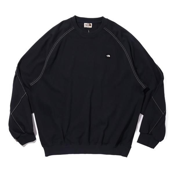 大きいサイズ メンズ THE NORTH FACE ノースフェイス ロゴワッペン付き トレーナー USA直輸入 nm5mr02k