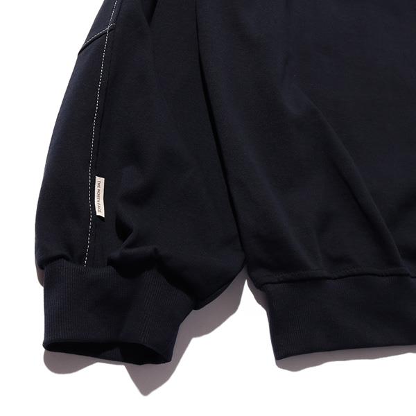 大きいサイズ メンズ THE NORTH FACE ノースフェイス ロゴワッペン付き トレーナー USA直輸入 nm5mr02k