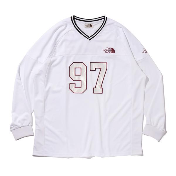 大きいサイズ メンズ THE NORTH FACE ノースフェイス Vネック ロング Tシャツ USA直輸入 nm5mr05k