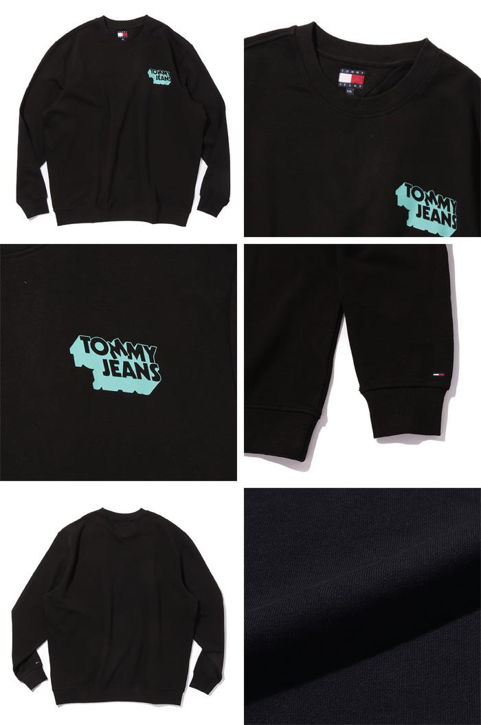大きいサイズ メンズ TOMMY JEANS トミージーンズ スウェット トレーナー USA直輸入 dm0dm21640