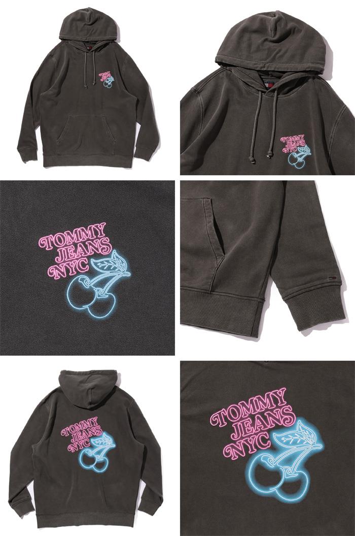 大きいサイズ メンズ TOMMY JEANS トミージーンズ プルオーバー パーカー USA直輸入 dm0dm21798