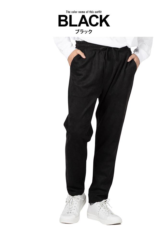 大きいサイズ メンズ DANIEL DODD ポリスウェード エンボス加工 パンツ 秋冬新作 azswp-250404 【t2503】