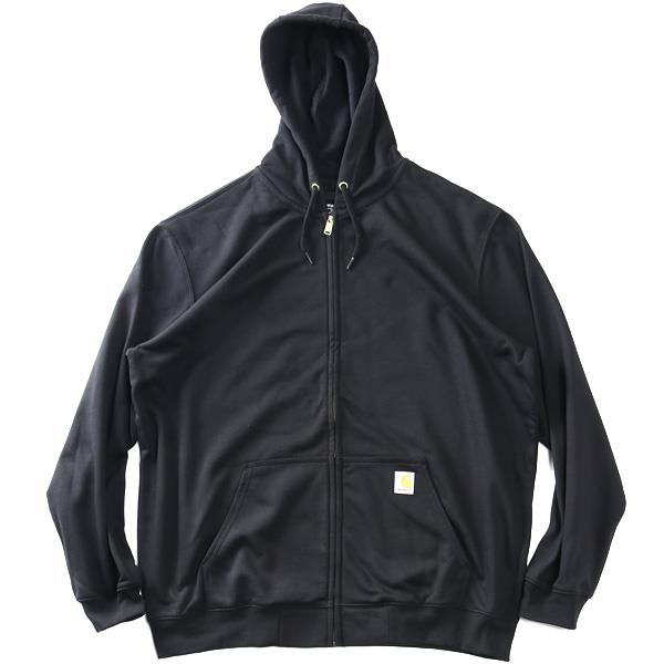 大きいサイズ メンズ CARHARTT カーハート フルジップ パーカー ルーズフィット MIDWEIGHT FULL-ZIP USA直輸入 k122